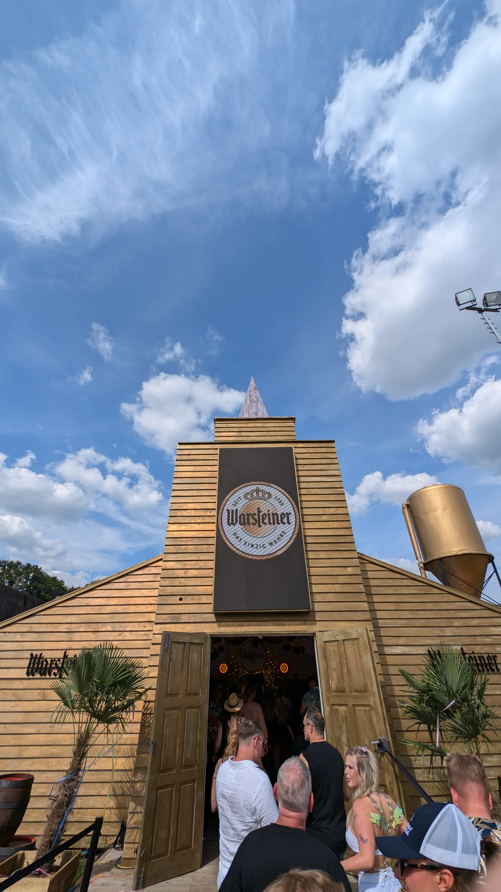 The Church landmark in the festival city at Parookaville Festival 2024